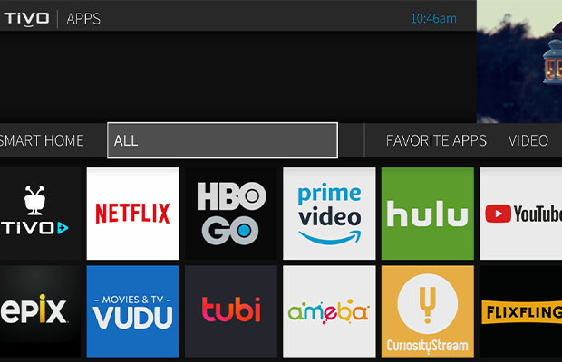 add apps on tivo