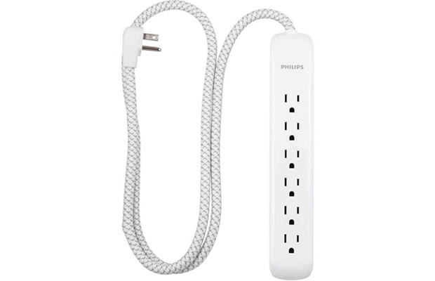 Philips 6-Outlet Surge Protector Power Strip